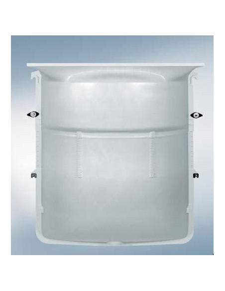 MEAMAX STANDARD basement light well with a mesh grating