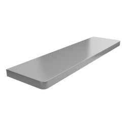 Laminated MDF window sill, Aluminium series M