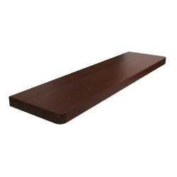 Laminated MDF window sill, Dark Walnut series M