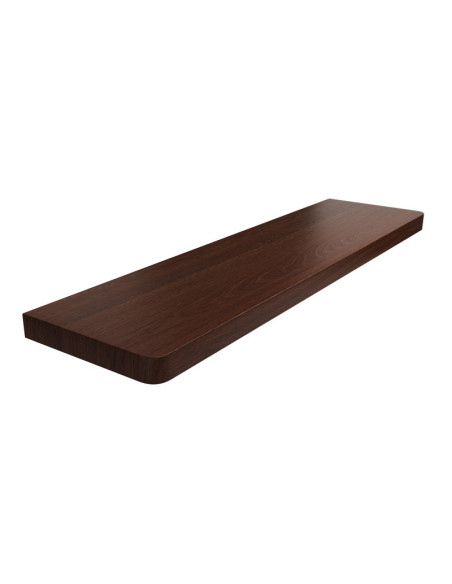 Laminated MDF window sill, Dark Walnut series M