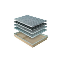 Industrial door mat MEAGARD 100 x 50 x 8