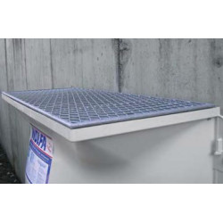 WOLFA light well with a grid grating 30/10 2