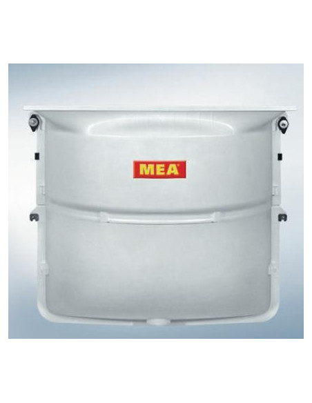 MEAMAX STANDARD basement light well with a grid grating 30/10