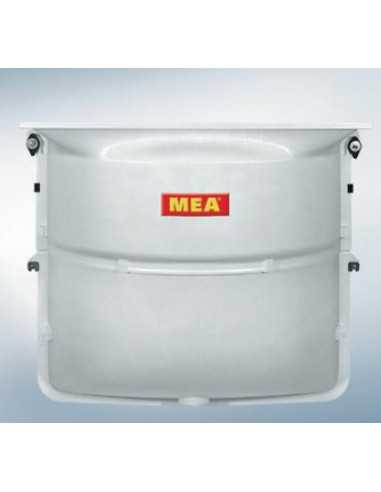 MEAMAX STANDARD basement light well with a PKW 30/10 grating