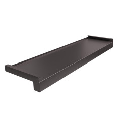 Steel window sill Standard, Bronze RAL 8019