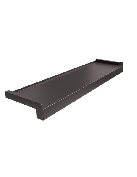 Steel window sill Standard, Bronze RAL 8019