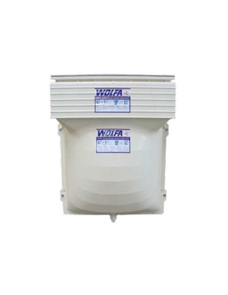Adjustment unit for WOLFA light well