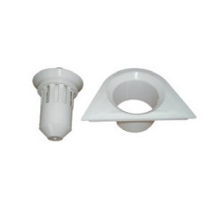 Sewer connector for WOLFA light well