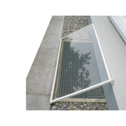 WOLFA light well covering – ESG glass