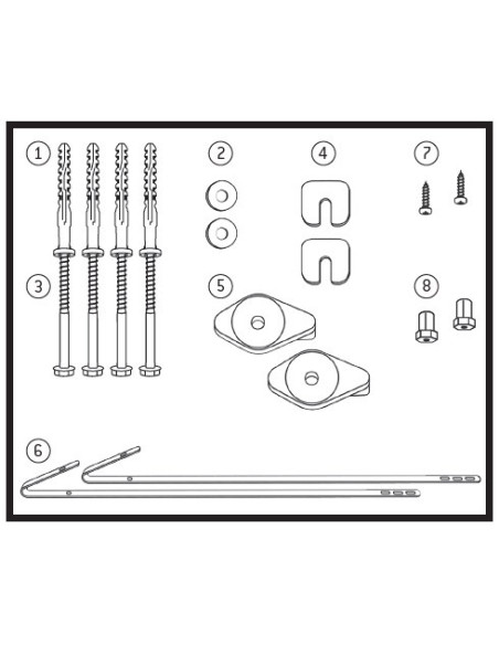 Assembly kit for MEA light wells