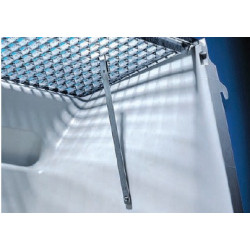 Grating protection for MEA light wells