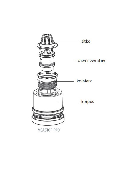 Drain connection for MEA MULTINORM light wells