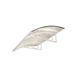 Door Canopy ARCO 150 x 90 x 25 cm, Cellular Polycarbonate 2