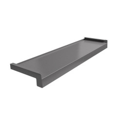 Veneered steel window sill Standard, Graphite