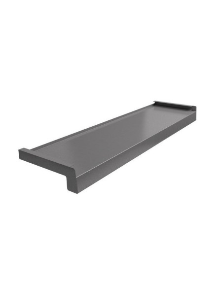 Veneered steel window sill Standard, Graphite