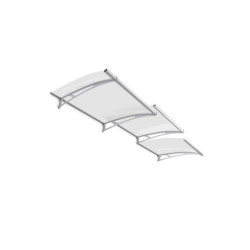 Extendable LightLine XL Door Canopy 121,8 x 142 cm, Extension module 2