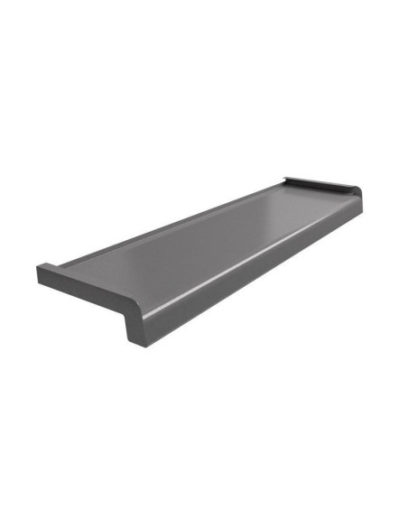 Softline Veneered steel window sill Graphite