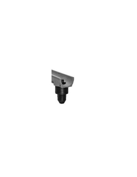 Vertical outlet connector DN110 with a siphon and strainer to the linear drainage system MEAGARD II
