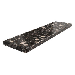Conglomerate window sill Nero Portoro