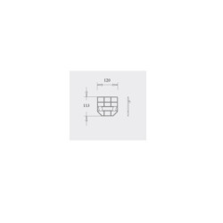 End cap start/end to the linear drainage system MEAGARD II 2