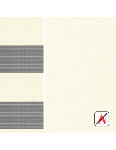 Roller blind fabric Bahama IX 91 FR day- night