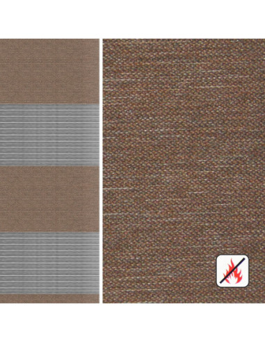 Roller blind fabric Bahama IX 95 FR day-night