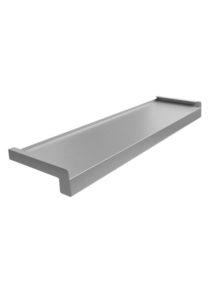 Steel window sill Standard, Silver RAL 9006