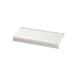 Aluminium window sill Softline- White RAL 9016