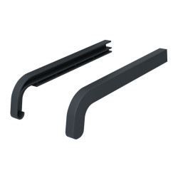 PVC double-sided caps for Softline external window sills 2