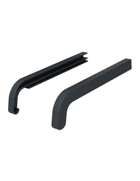 PVC double-sided caps for Softline external window sills