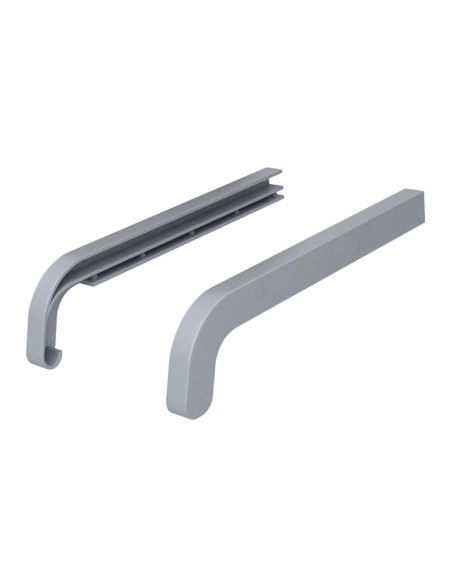 PVC double-sided caps for Softline external window sills