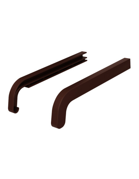 PVC double-sided caps for Softline external window sills