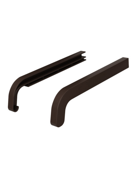 PVC double-sided caps for Softline external window sills