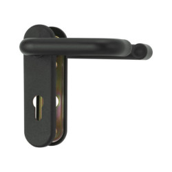 Exterior door fitting ABUS KFG - round, fire resistant with a knob/lever handle 2