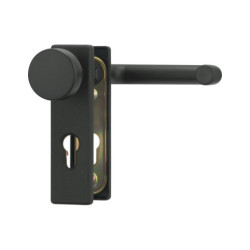 Exterior door fitting ABUS KFG - rectangular, fire resistant with a knob/lever handle 2