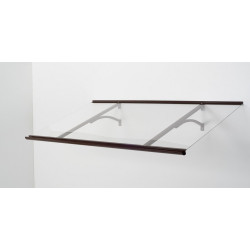 Flat Canopy GUTTA KLASSIK 120 x 85 x 38 cm, Acrylic