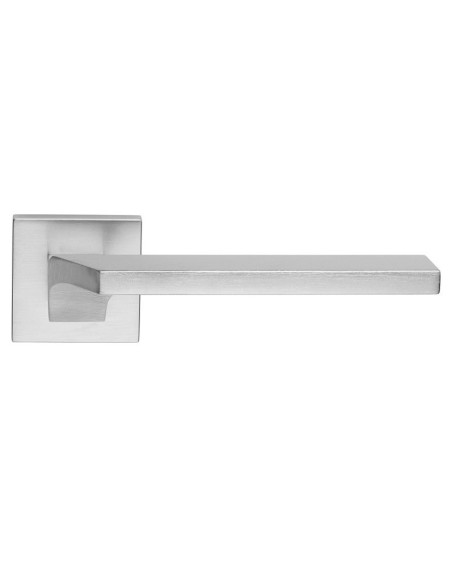 Lever door handle Linea Cali Giro Zincral on a square rose 024