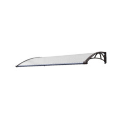Valtellina Gutta modular awning canopy in cellular polycarbonate 2