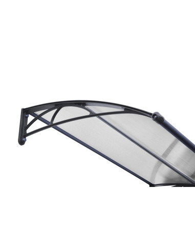 Valtellina Gutta modular awning canopy in cellular polycarbonate