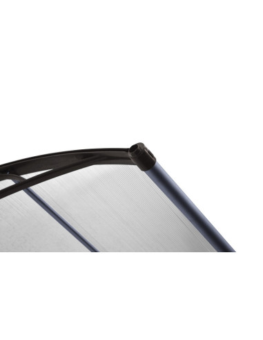 Valtellina Gutta modular awning canopy in cellular polycarbonate