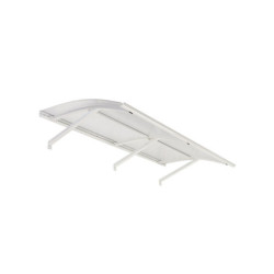 Awning canopy PLUS cellular polycarbonate 210x105x37 cm