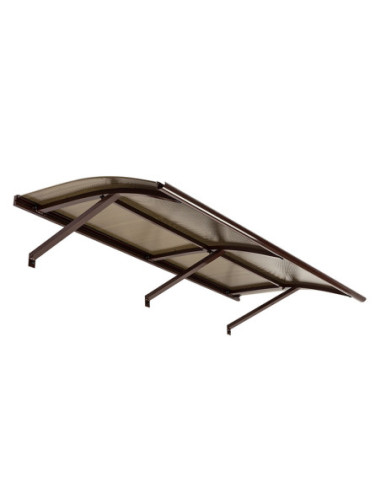 Awning canopy PLUS cellular polycarbonate 210x105x37 cm