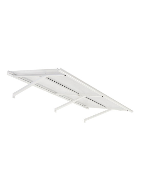 Flat Door Canopy PLUS 210 x 105 cm, Cellular Polycarbonate