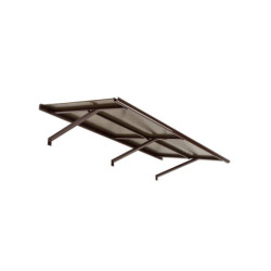 Flat Door Canopy PLUS 210 x 105 cm, Cellular Polycarbonate 2