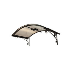 Arch Door Canopy RETRO 160 x 90 x 26 cm, Cellular Polycarbonate
