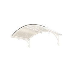 Arch Door Canopy RETRO 160 x 90 x 26 cm, Cellular Polycarbonate 2