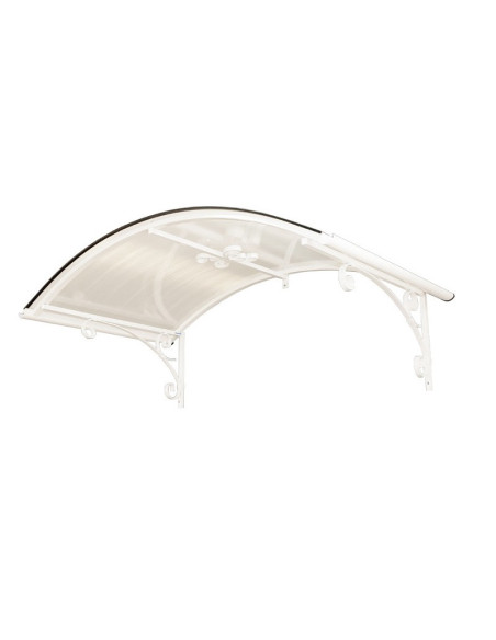 Arch Door Canopy RETRO 160 x 90 x 26 cm, Cellular Polycarbonate