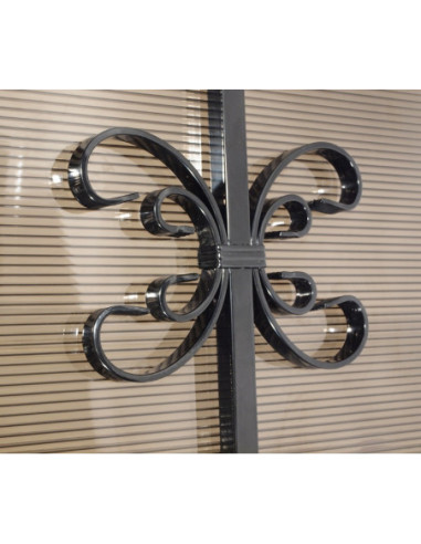 Ścianka boczna 180 x 53 x 30 do daszka płaskiego RETRO z poliwęglanu