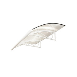 RETRO awning canopy in cellular polycarbonate 2