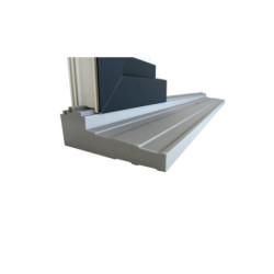 Podparapet termiczny zewnętrzny / ciepły parapet XPS PRIME  - SunnySill Half L 1180mm